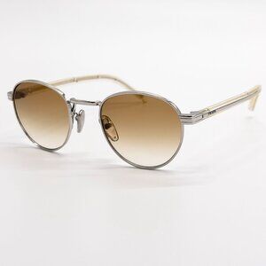 NEW PRADA SUNGLASSES PRB52S 1BC80K WOMEN SILVER EYEWEAR PR B52S 1BC80K, SPR B52